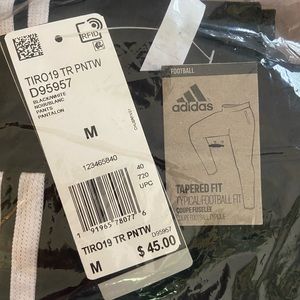 Mens Adidas Tapered Fit Pants